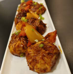 Pan Fried Chicken Momo