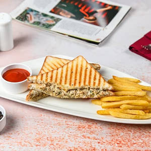 Chicken Amchi Mumbai Sandwich