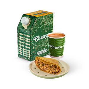 Desi Chai with Paneer Chilla