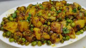 Aloo Matar Dry