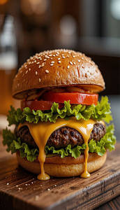 Veg Maharaja Burger