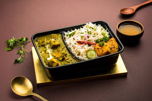Palak-paneer Rice Box