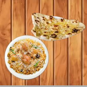 Nizami Chicken Biryani + Makkhan Wala Naan