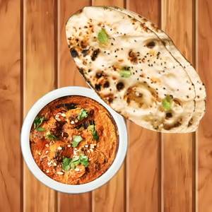 Chicken Tikka Masala + Butter Naan 2