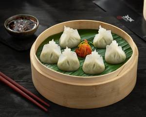 Veg Green Curry Dimsums [6 Pcs]