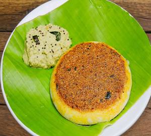 Mallige ghee pudi thatte idli