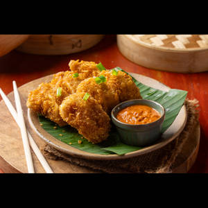 Kurkure Chicken Momos [6 Pieces]