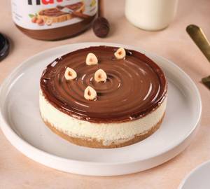 Nutella Baked Cheesecake (550 Gm)
