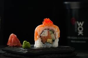 Fiery Salmon Crab Roll