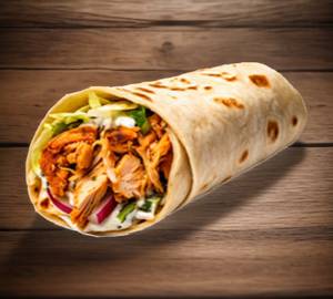 Rumali shawarma