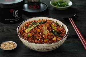 Korean Kimchi Fried Rice (Veg)