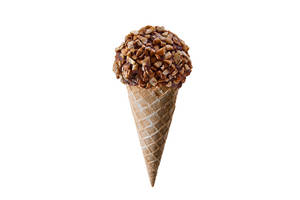 Belgian Choco Nutty Cone
