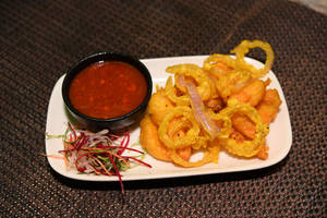 Golden Fried Prawn