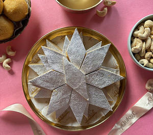 Kesar Kaju Burfi