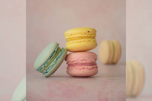 Blueberry Macroon (1pc)