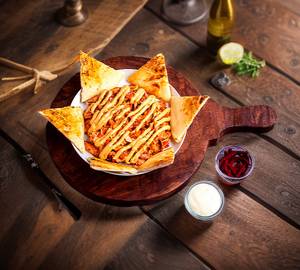 Open Peri Peri Chicken Shawarma