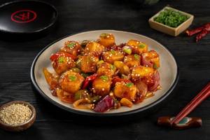Sticky Sesame Tofu