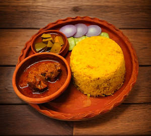 Mutton With Pulao Combo