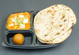 Paneer Butter Masala With Roti[2] And Sweet