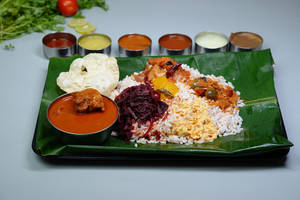 Pothichoru With Chicken Curry