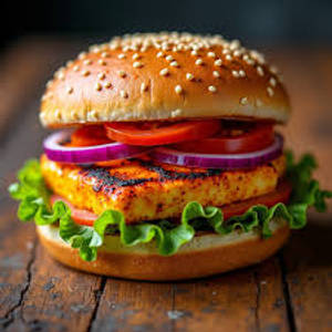 Tangy Paneer Burger