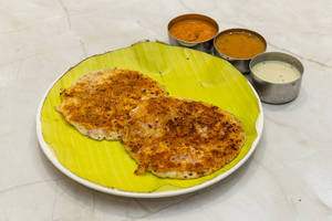 Ghee Podi Onion Uthappam
