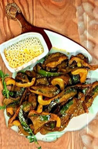 Mushroom Pepper Fry