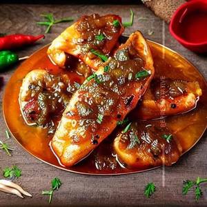 Fish In Butter Pepper Garlic