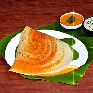 Oil Garlic Masala Dosa