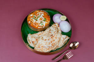 Parota Paneer Butter Masala