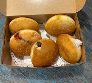 Box Of 5 Sourdough Donuts ( 5 Pieces, 5 Flavors)