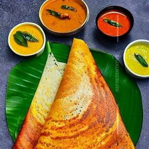 Oil Cheese Corn Chilly Garlic Dosa