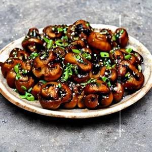 Hot Garlic Mushroom