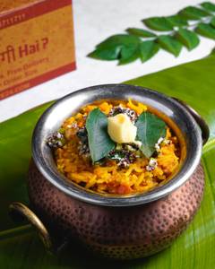 Madrasi Curd Rice Butter Khichdi