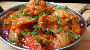 Veg Chicken Do Pyaza Chaap