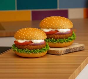 2 Qb Veggie Burger