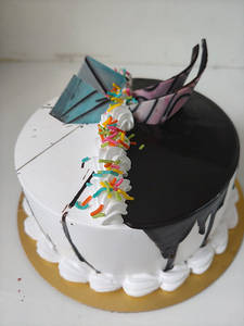 Choco Vanilla Cake