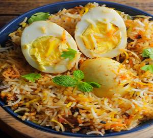 Egg biryani