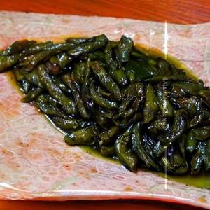 Green Chilli Fish [Dry]