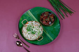 Veg Noodles+veg Manchuria