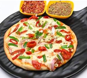 Spicy veg pizza