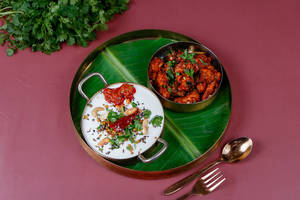 Curd Rice + Chicken 65