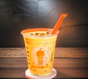 Crunchy butterscotch thickshake