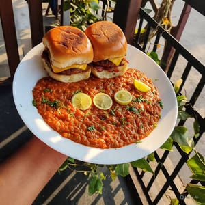 Special Pav bhaji + Happy Burger Combo                                                       