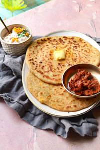 Stuffed Prantha  [1 Pieces] Served With Pickle