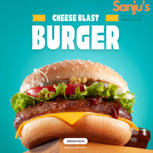 Patato Cheese Blast Burger