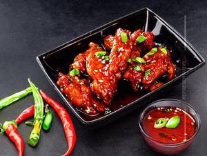 Chicken Wings In Chilli Plum Sauce