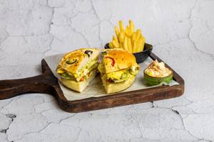 Green Club Toast Sandwich