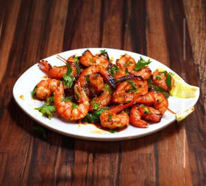 Prawns Pepper Fry