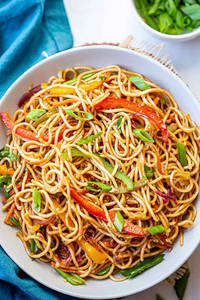 Schezwan Egg Noodles